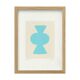 collection of 4 abstract paintings on paper signed Eawy
