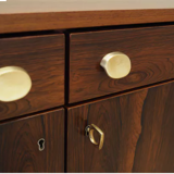 Rosewood buffet Swedish design 1970s Ulferts