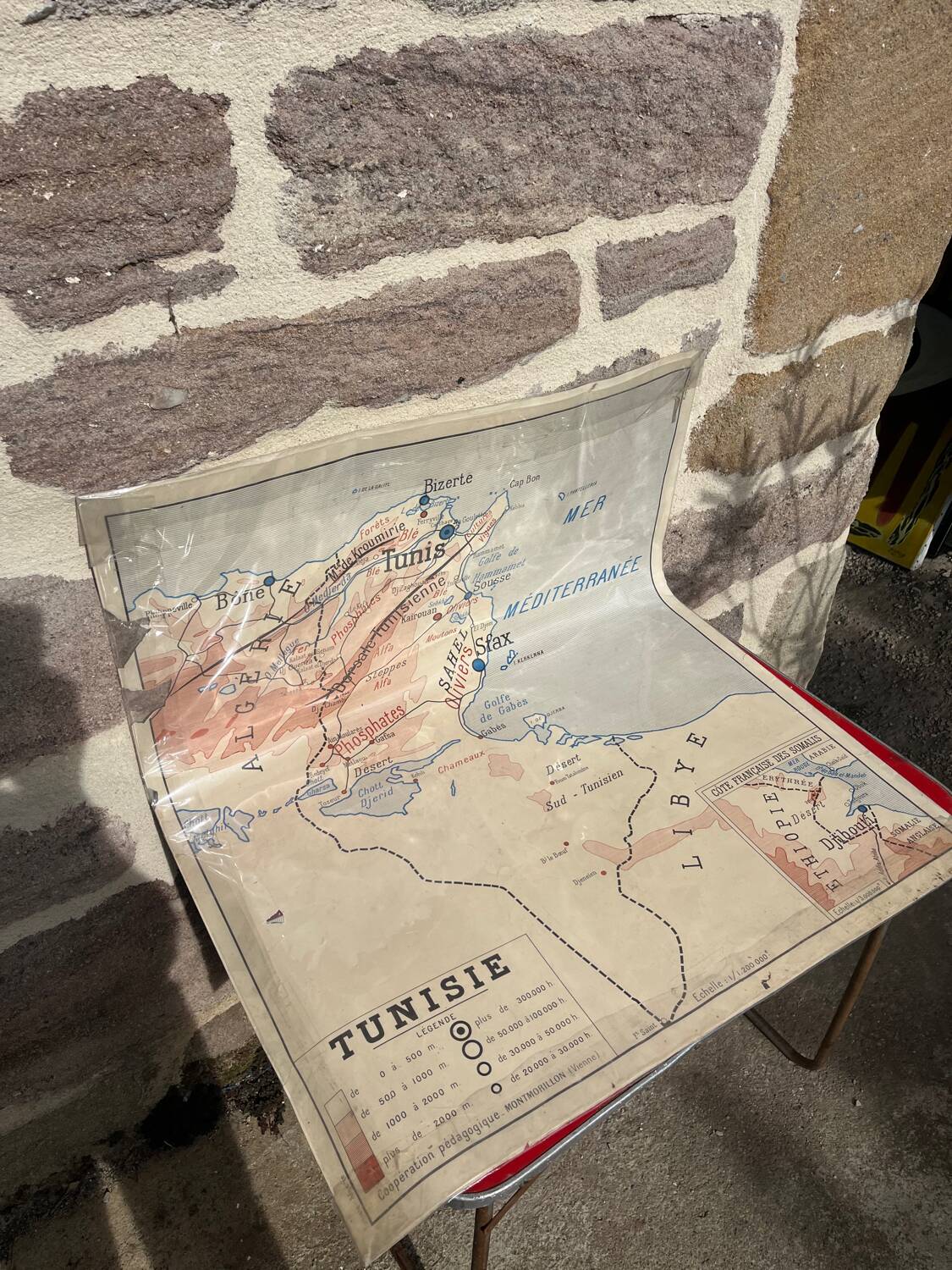 Geographic map