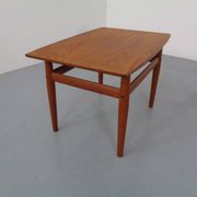 Danish Teak Side Table by Grete Jalk for Glostrup, 1960s