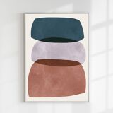 2 abstract art prints. A2 (42x59.4cm).