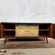 Vintage two-tone sideboard TV unit