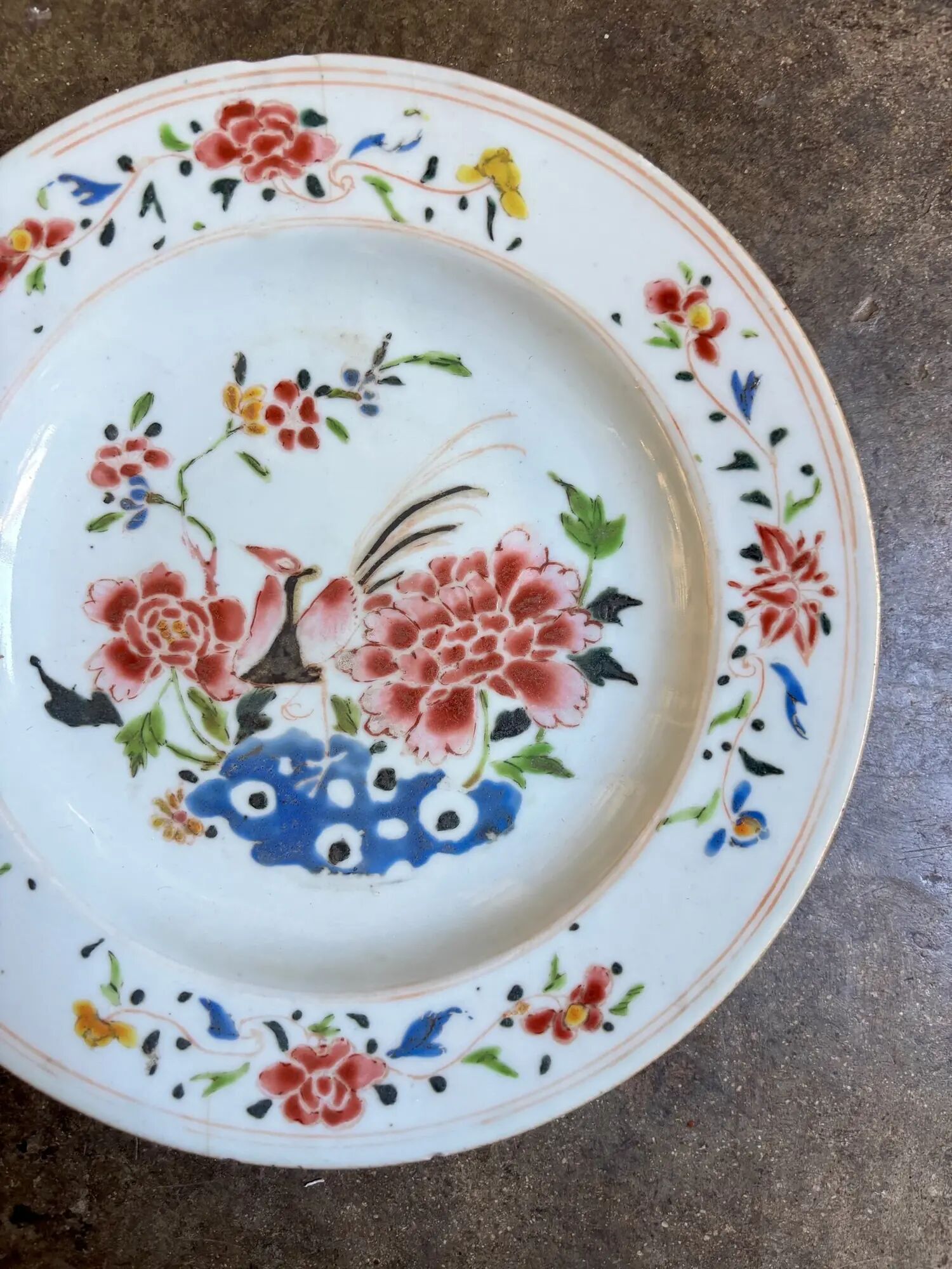 Hollow plate Compagnie des Indes no. 9