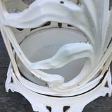 Enamelled cast iron umbrella stand