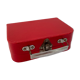 Red suitcase from the 60s