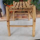 Vintage bamboo bench from the 60/70