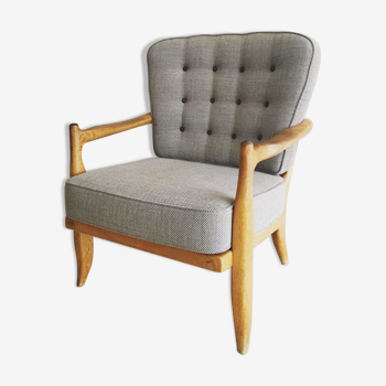 Fauteuil modéle José par Guillerme et Chambron, 1970