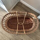Rattan bassinet
