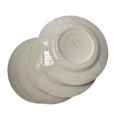 Dessert plates with rose decoration HBCM