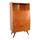 Meuble secrétaire en acajou sapelli – 1960