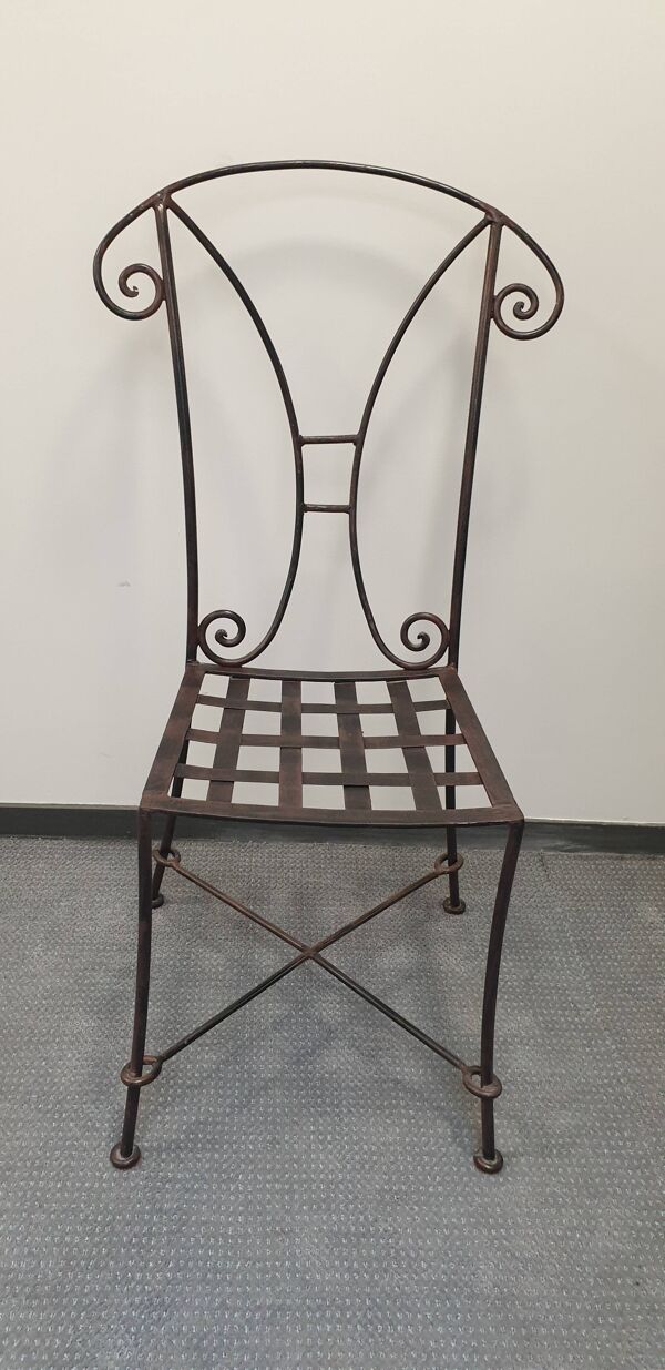 Chaises fer forge