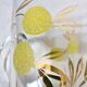 Lemonade service, lemon and golden foliage decor, France, 1960s-70s.
