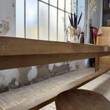 XXL solid oak farmhouse table 3.5m
