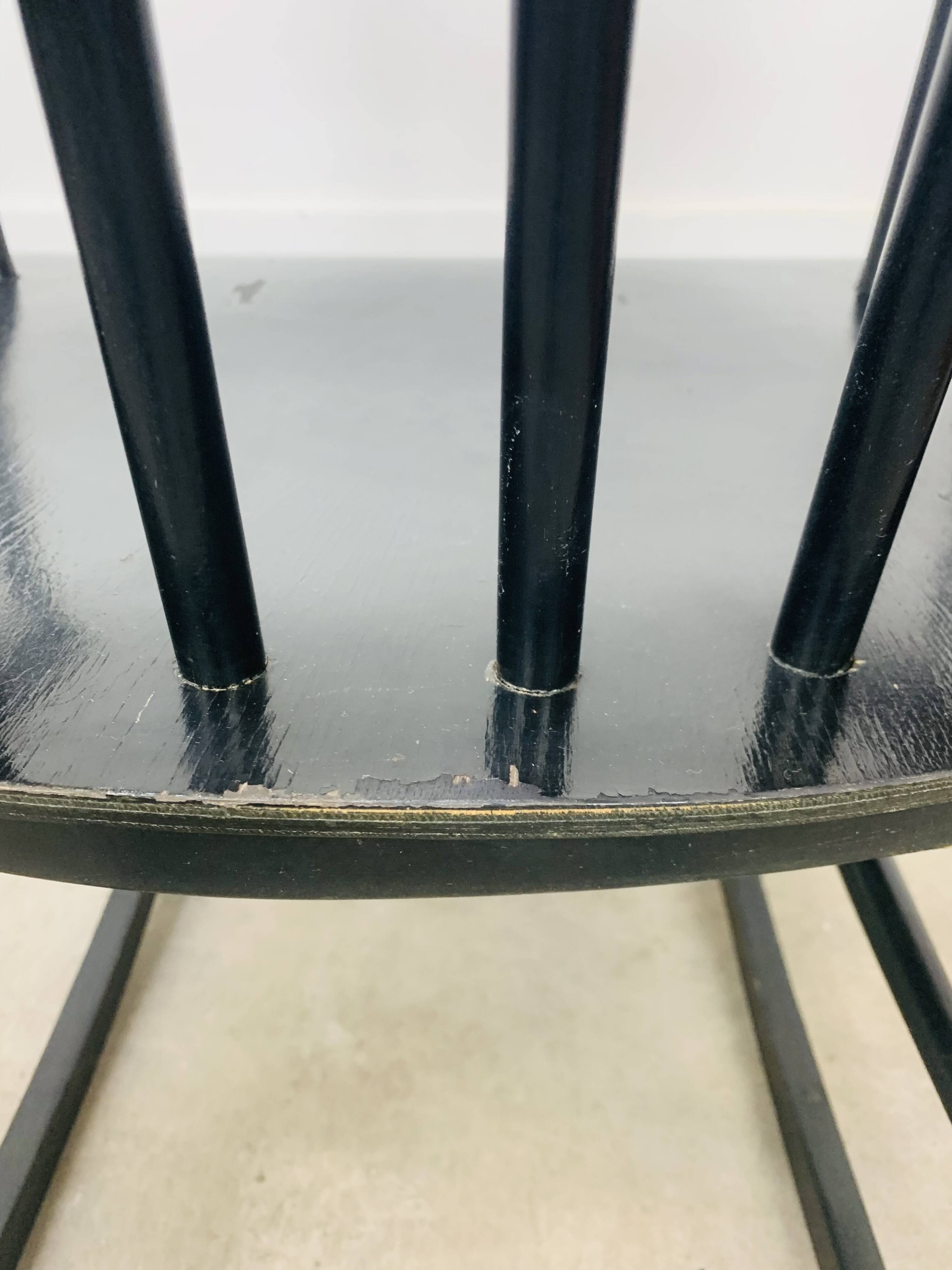 Scandinavian rocking chair in Tapiovaara style, 1960s