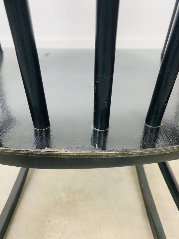 Rocking-chair scandinave style Tapiovaara, années 60