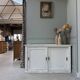 Vintage sideboard with sliding doors (renovated)