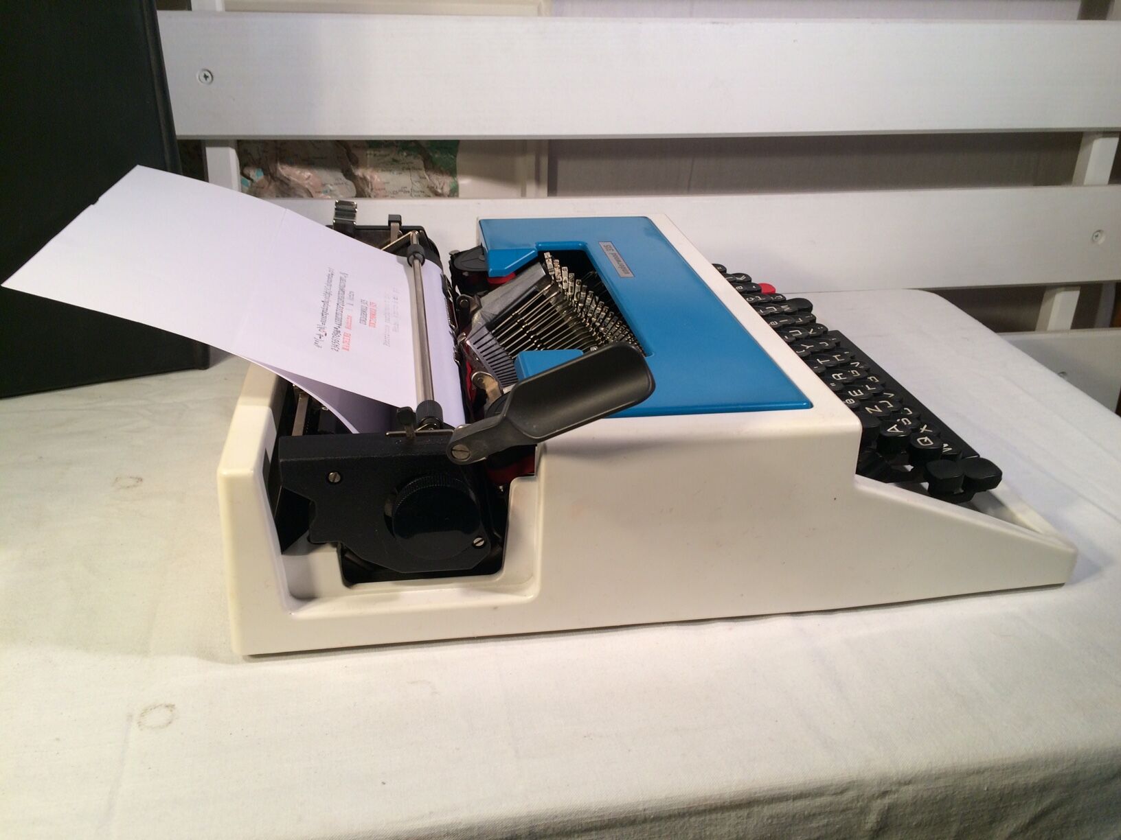Underwood 315 portable typewriter 70