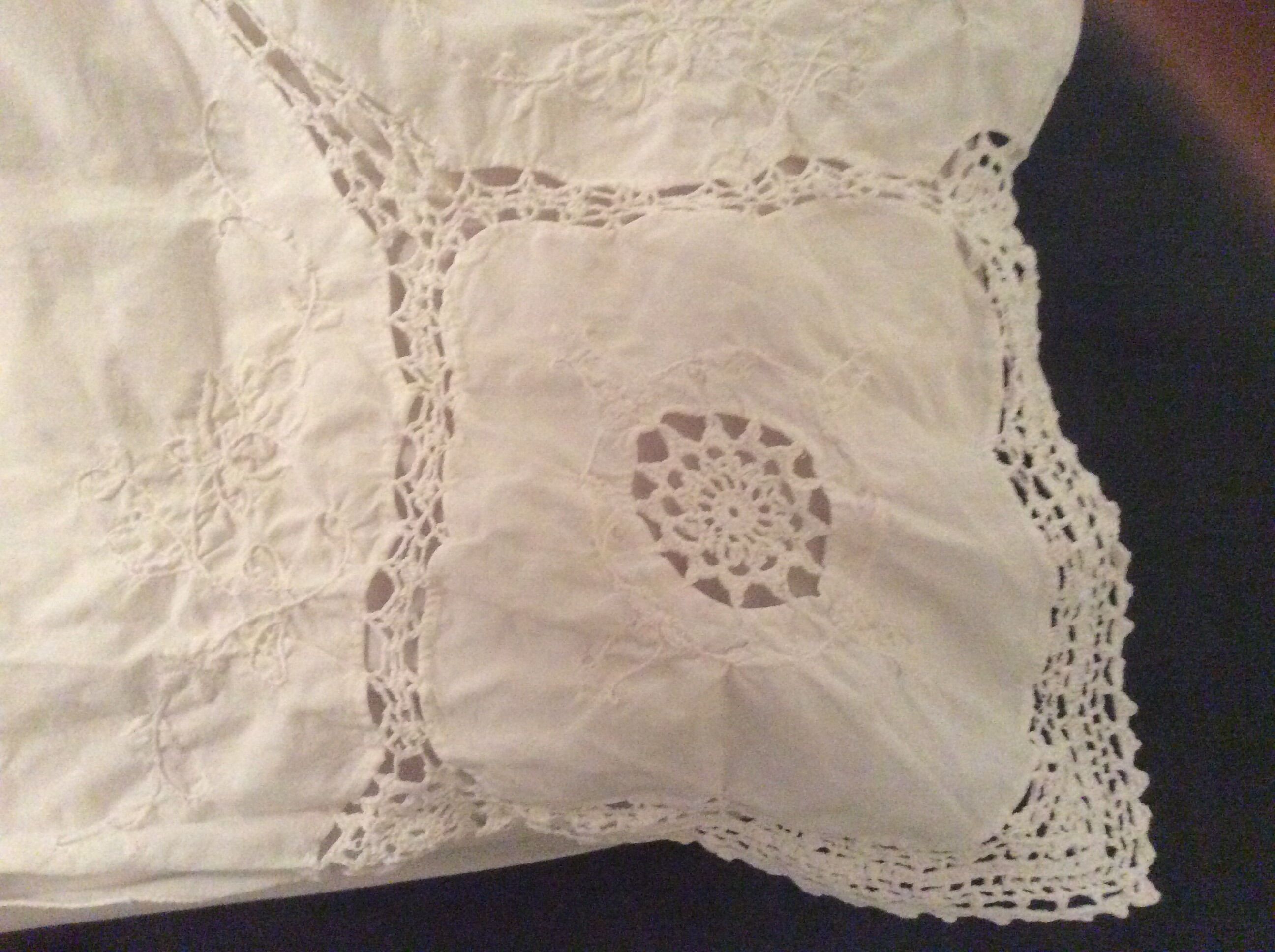 Embroidered tablecloth