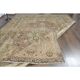 1970s Vintage Persian Handmade Wool Green Area Rug 285x390