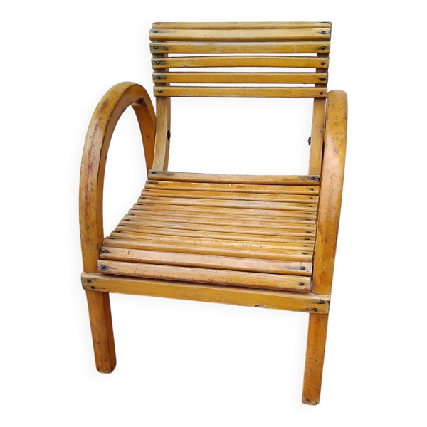 Chaise enfant baumann vintage