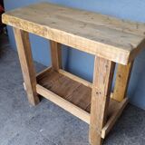 Solid wood work table