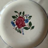 Iron earth dish Digoin Sarreguemines