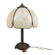 Art Deco mushroom lamp, Tiffany by Honsel Leuchten, 1970