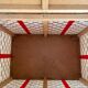 Coffre de rangement en scoubidou vintage 1960