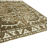 1970s 283 cm x 388 cm beige wool carpet