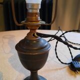 Electrified antique lamp