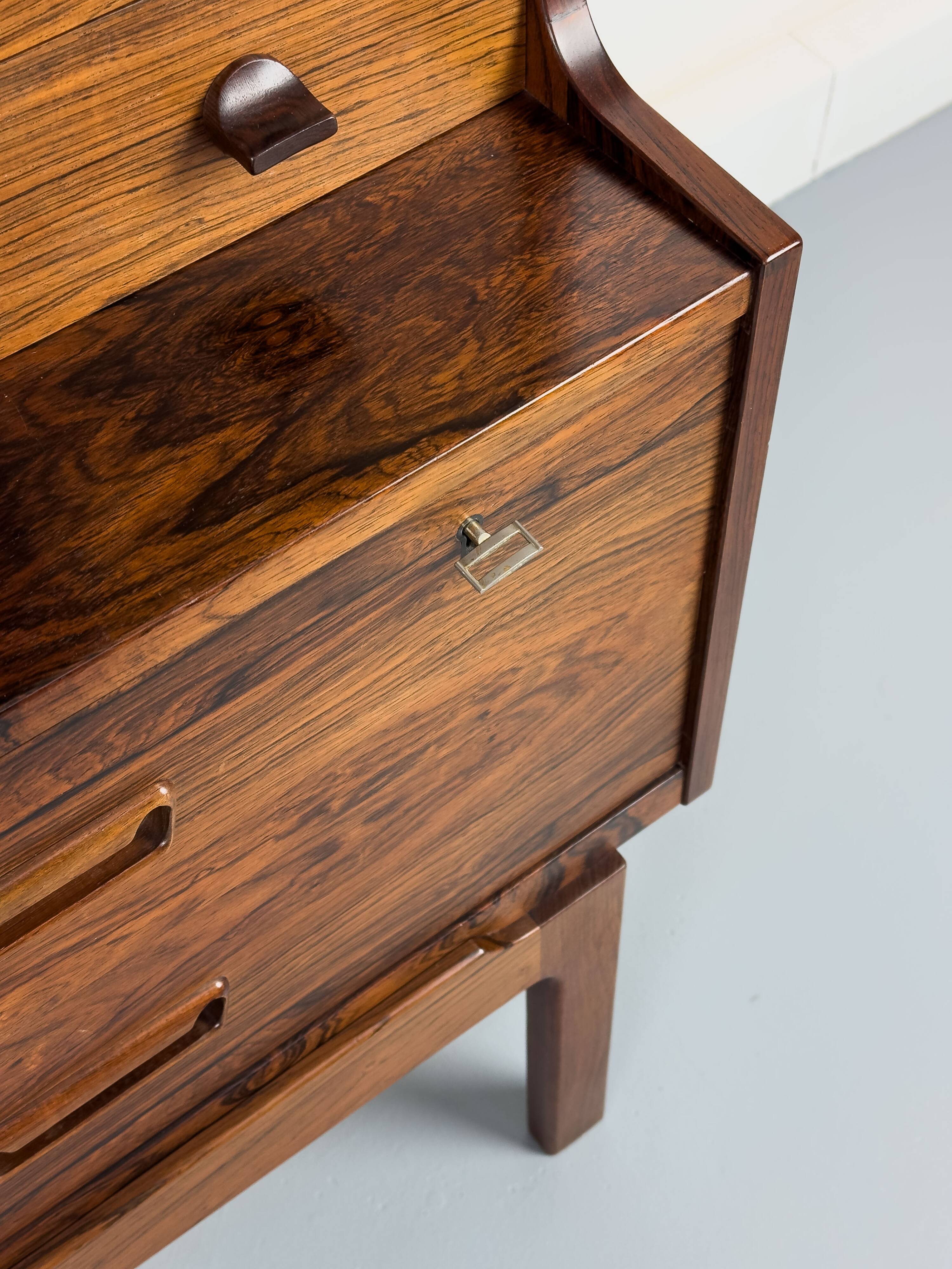 Bureau Secrétaire Mid Century par Arne Wahl Iversen pour Vinde Møbelfabrik, 1960s