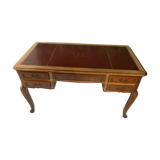 Louis XV style desk on leather