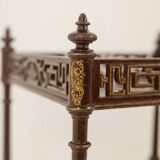 Small serving table with Japonese lacquer decoration. Napoleon III period.