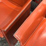 Ensemble de 6 chaises originales "Korium" par Tito Agnoli