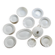 Villeroy and Boch ivory and gold edging service 52 pcs