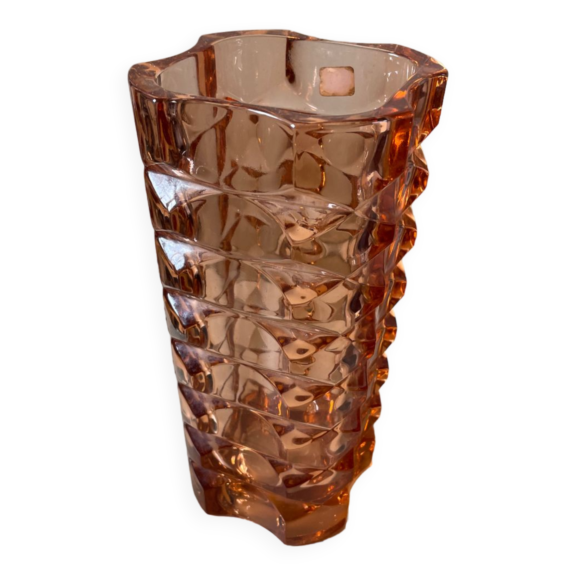 Vase design Windsor rosaline par Luminarc