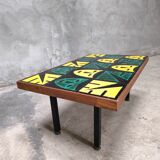 Vintage ceramic coffee table