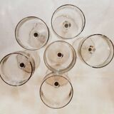6 Chaume glasses