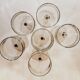 6 Chaume glasses