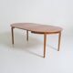 Scandinavian extendable teak dining table, 1960s