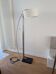 Foldable arc floor lamp