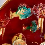 Shell lamp oysters Vallauris 70s