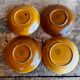 Lot de 4 assiettes creuses Niderviller modèle "Fauve"