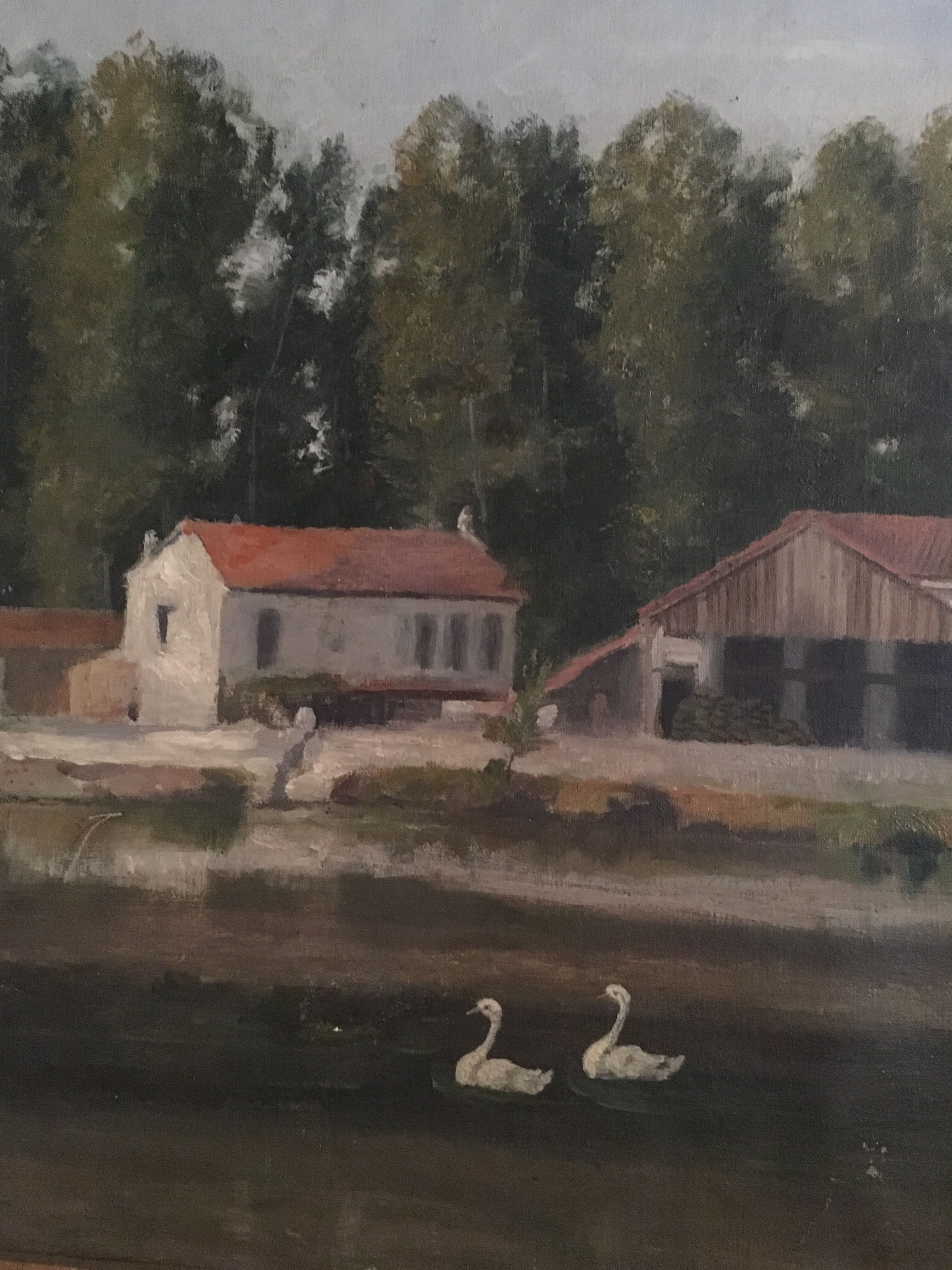 Table 'farm at the edge of water"