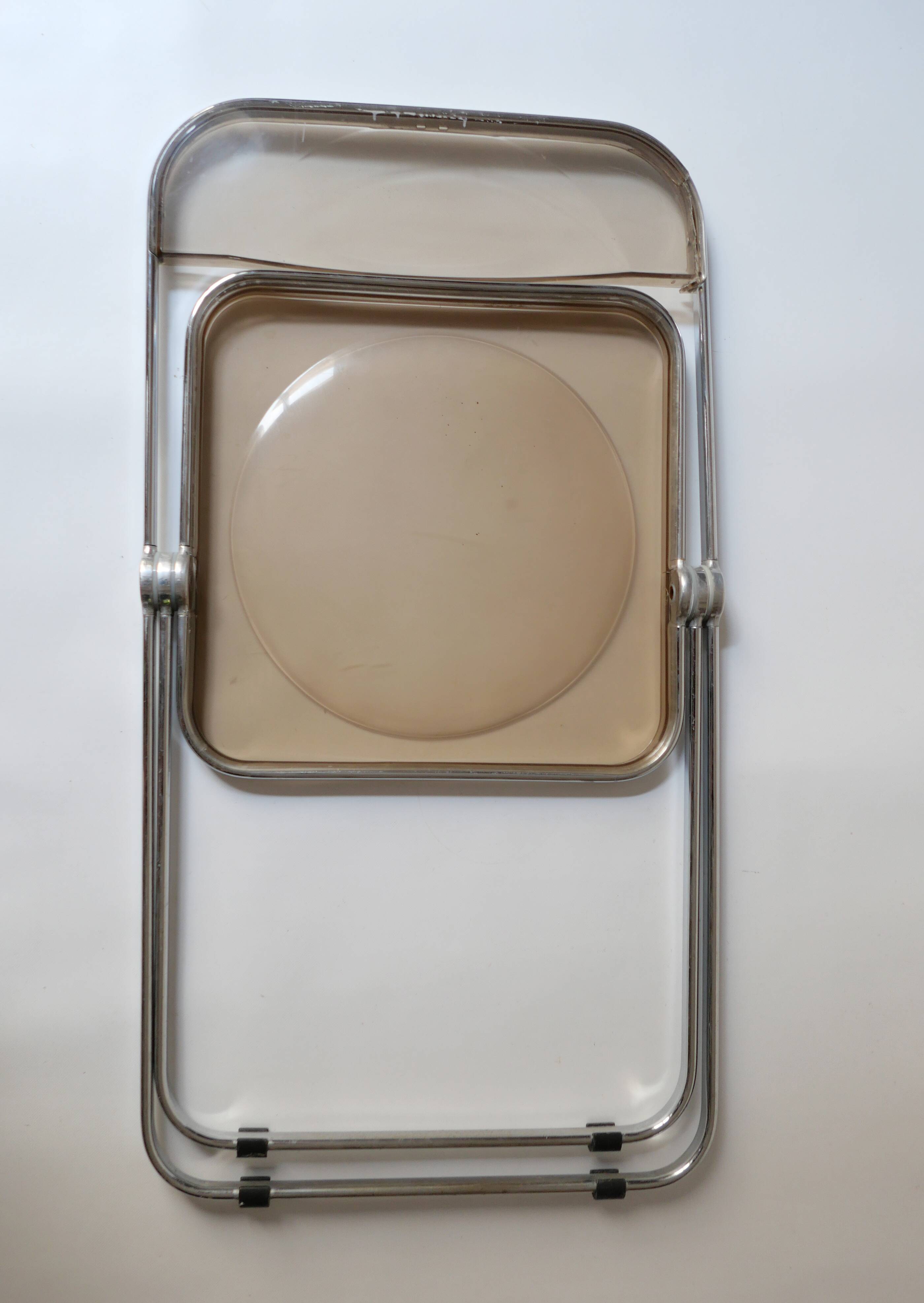Anonima Castelli Plia Giancarlo Piretti chair 1970 Italian DESIGN