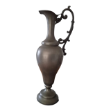 Tin ewer with rose