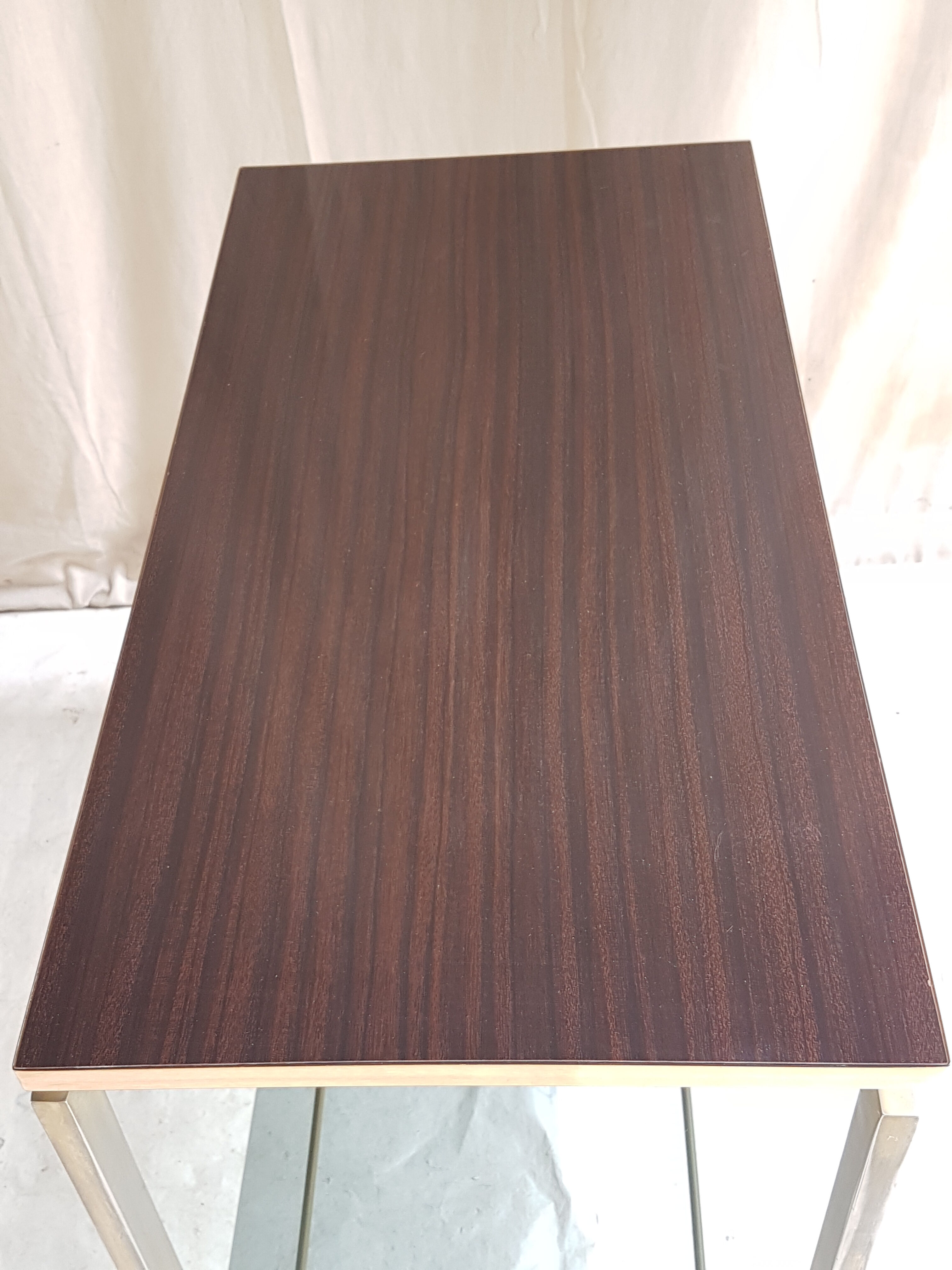 Console vintage plateau pivotant