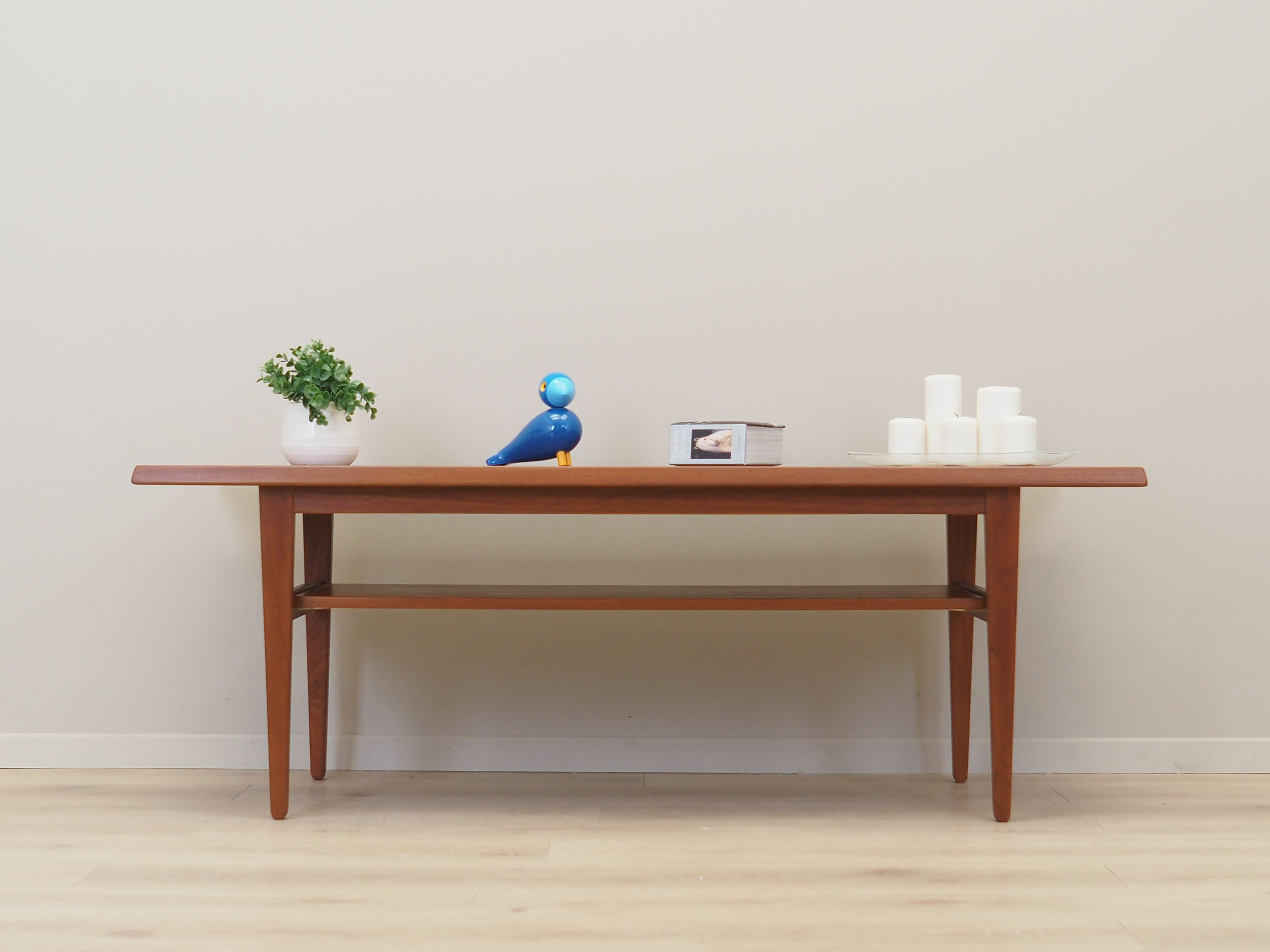 Teak coffee table, Danish design, 1970s, production: Denmark