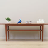 Teak coffee table, Danish design, 1970s, production: Denmark