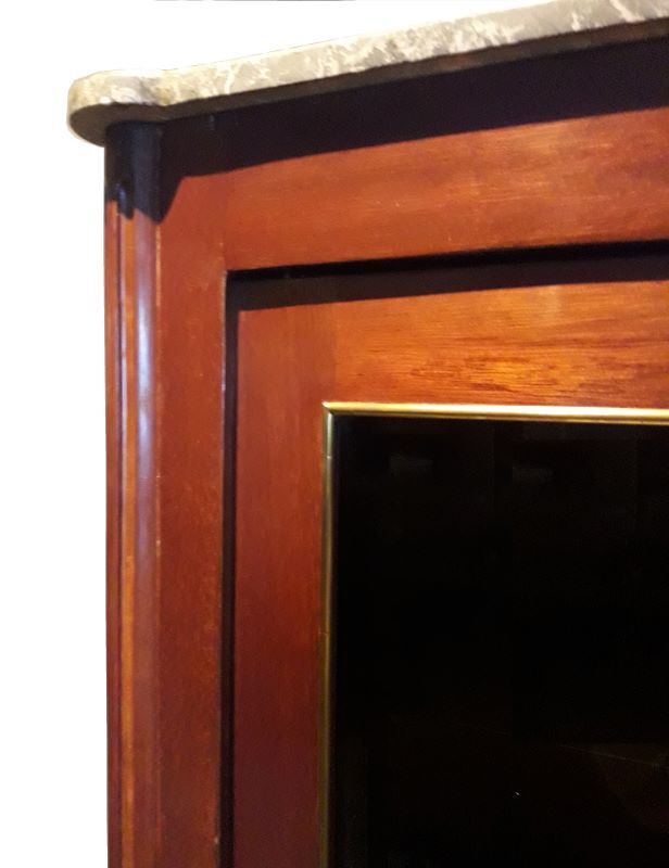 Library showcase Style Louis XVI mahogany XX